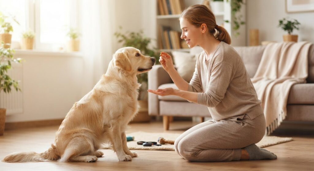 Educar a un perro sin gritos ni castigos: por dónde empezar